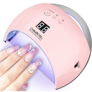 48W UV LED Nail Lamp, CHIMOCEE Smart Nail Dryer